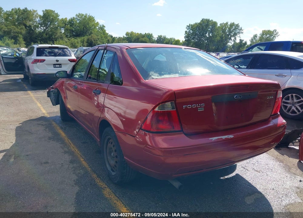 2005 FORD FOCUS ZX4 VIN: 1FAFP34N15W318166