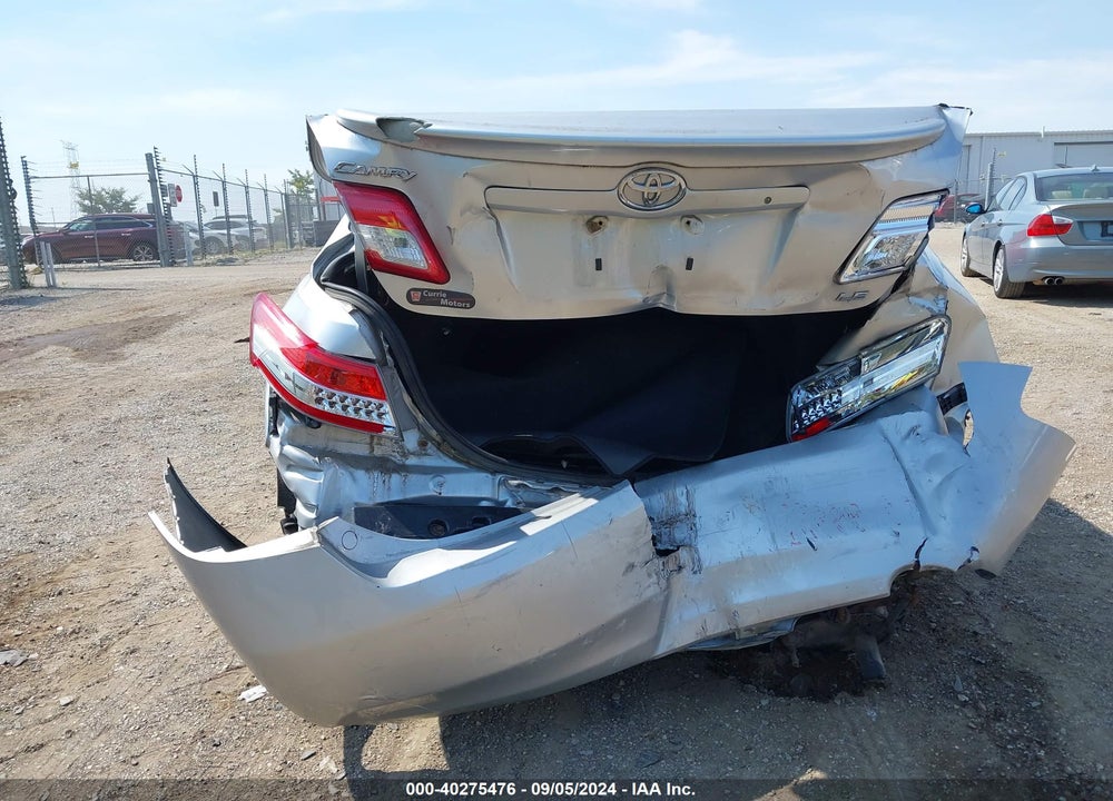 2011 TOYOTA CAMRY LE VIN: 4T4BF3EKXBR102213