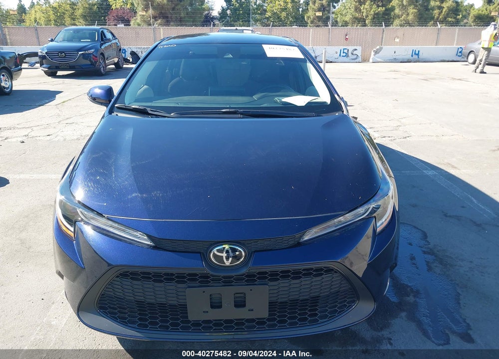 2022 TOYOTA COROLLA LE VIN: 5YFEPMAEXNP359520