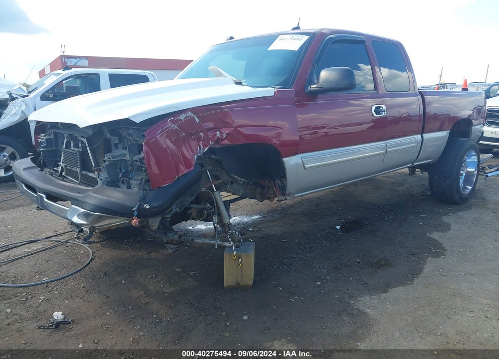 2004 CHEVROLET SILVERADO 1500 LS VIN: 1GCEK19T44Z349067