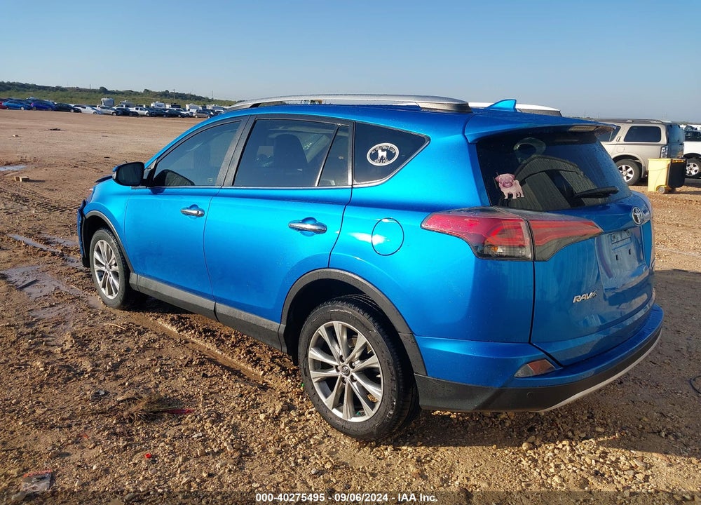 2016 TOYOTA RAV4 LIMITED VIN: 2T3DFREV1GW438850
