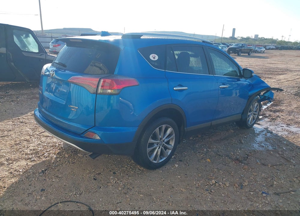 2016 TOYOTA RAV4 LIMITED VIN: 2T3DFREV1GW438850