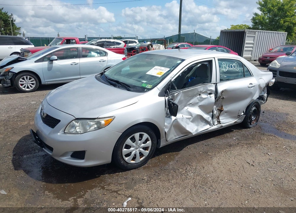 2010 TOYOTA COROLLA LE VIN: 1NXBU4EEXAZ240378