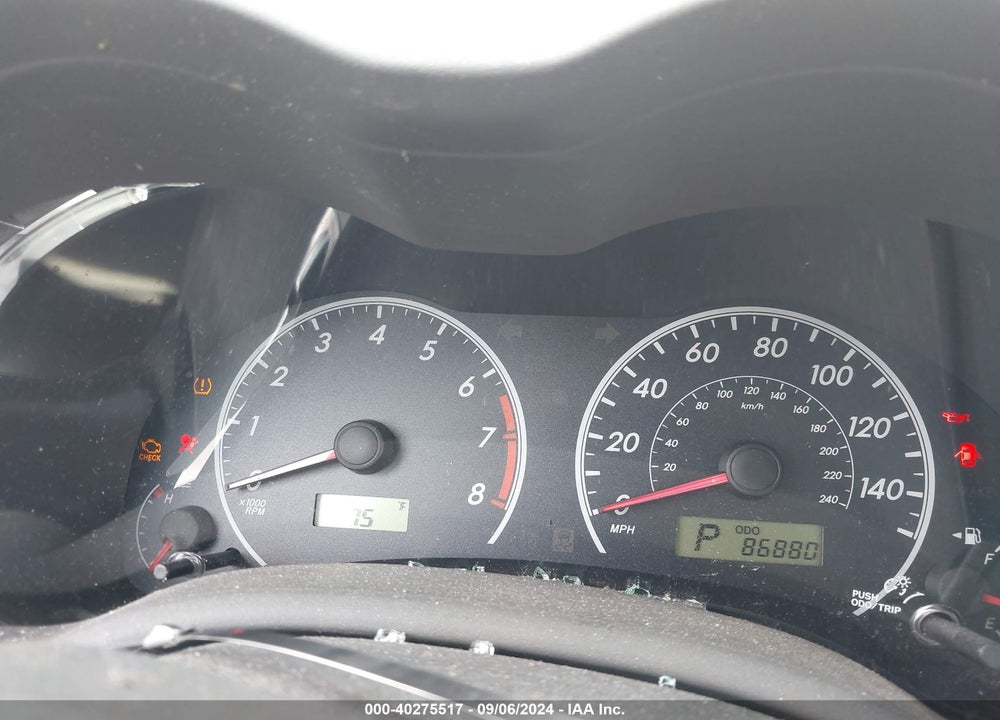 2010 TOYOTA COROLLA LE VIN: 1NXBU4EEXAZ240378