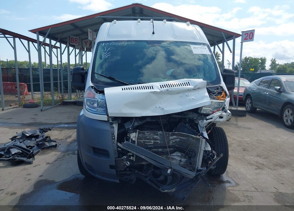 2018 RAM PROMASTER 1500 HIGH ROOF 136 WB VIN: 3C6TRVBG1JE124191