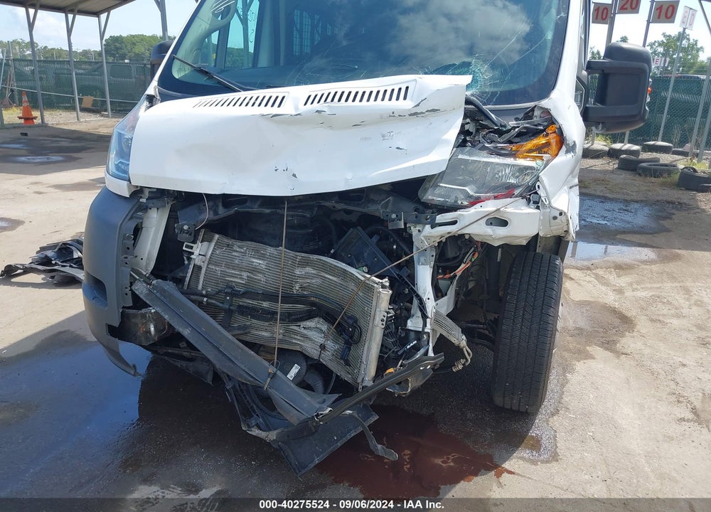 2018 RAM PROMASTER 1500 HIGH ROOF 136 WB VIN: 3C6TRVBG1JE124191