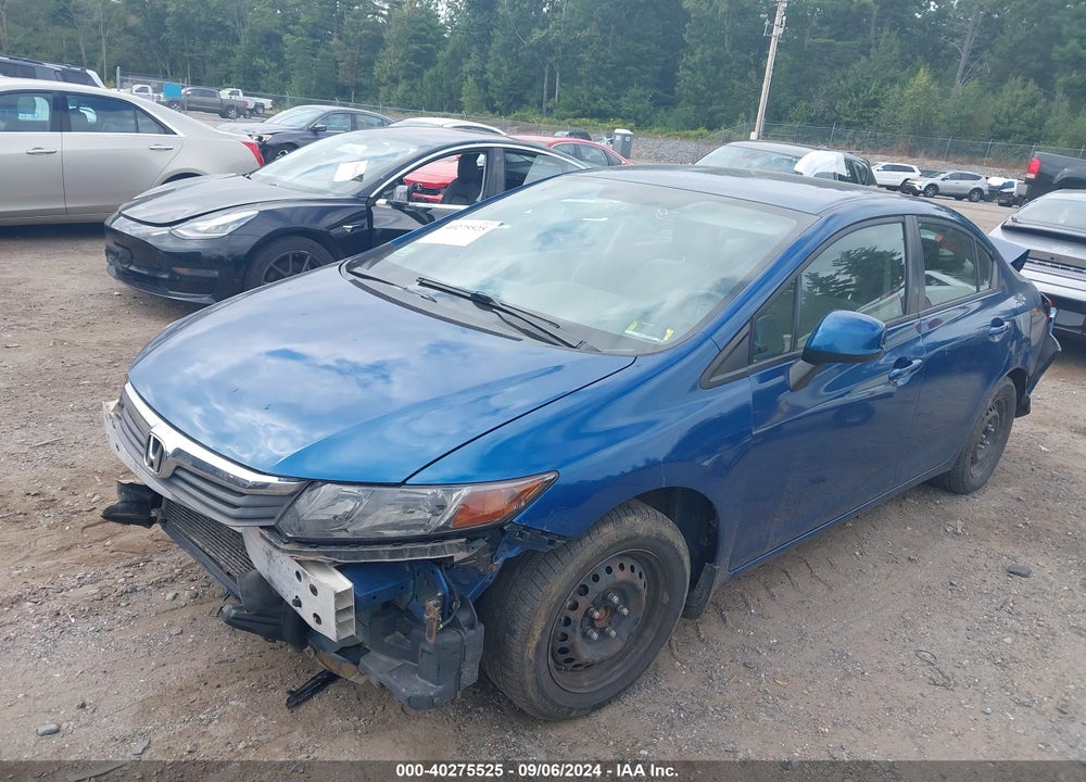 2012 HONDA CIVIC VIN: 2HGFB2F55CH534535