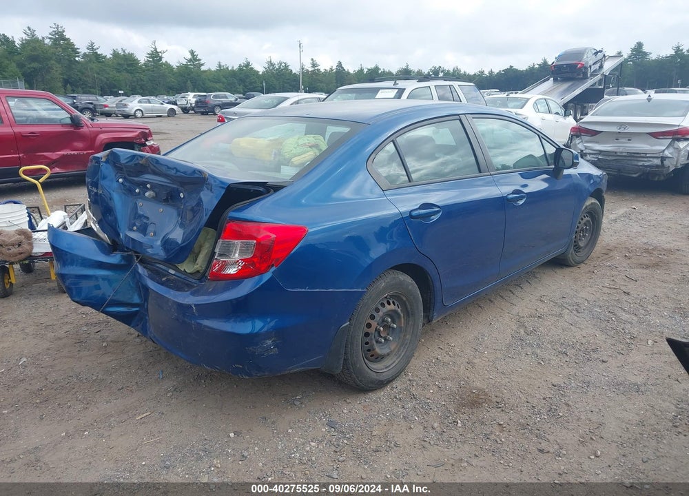 2012 HONDA CIVIC VIN: 2HGFB2F55CH534535