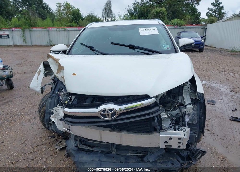 2016 TOYOTA HIGHLANDER XLE V6 VIN: 5TDKKRFH0GS123048