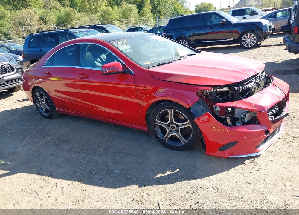 2018 MERCEDES-BENZ CLA 250 4MATIC VIN: WDDSJ4GB9JN555138
