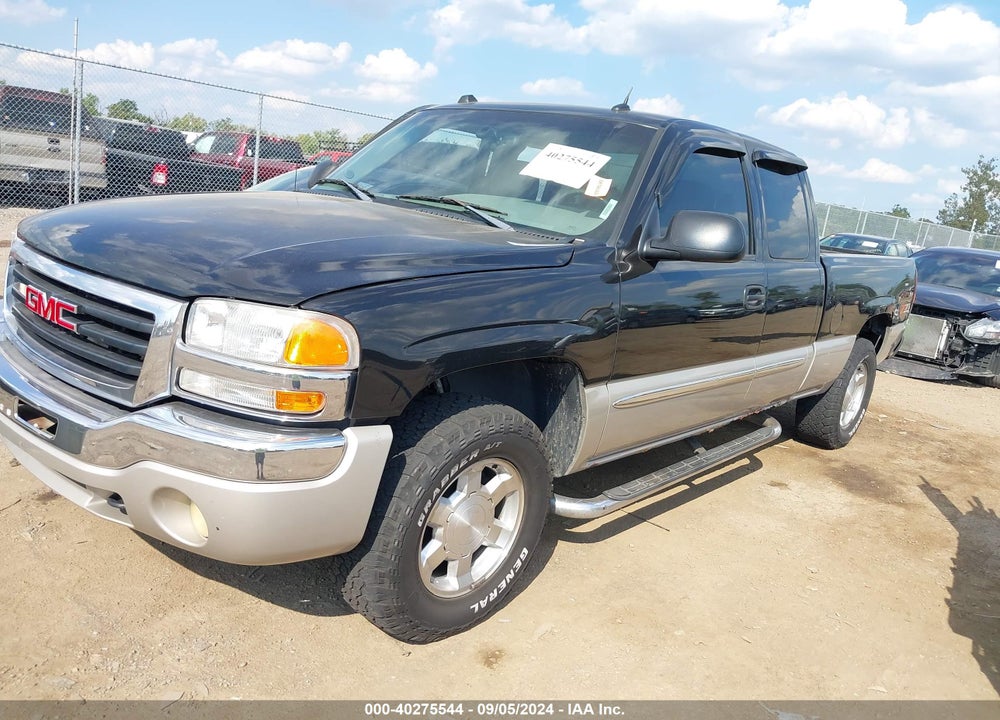 2004 GMC SIERRA 1500 SLT VIN: 1GTEK19T04Z259754