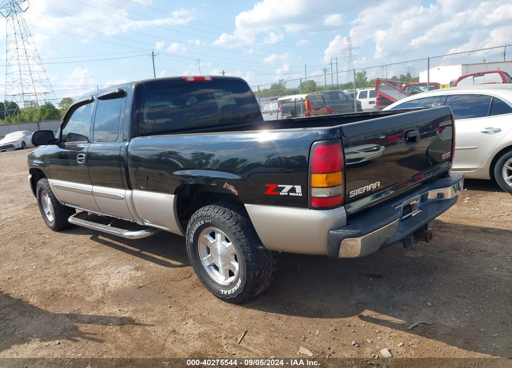 2004 GMC SIERRA 1500 SLT VIN: 1GTEK19T04Z259754