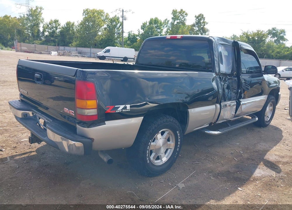 2004 GMC SIERRA 1500 SLT VIN: 1GTEK19T04Z259754