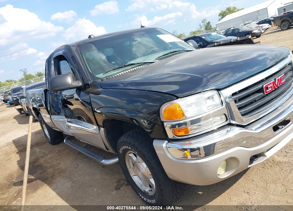 2004 GMC SIERRA 1500 SLT VIN: 1GTEK19T04Z259754