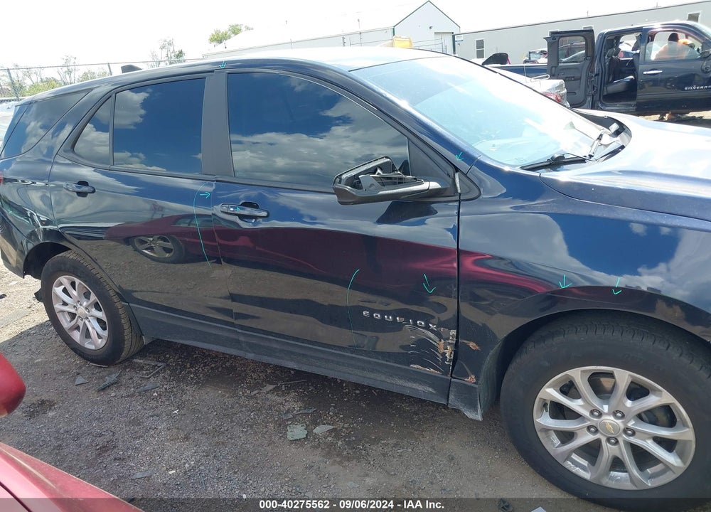 2021 CHEVROLET EQUINOX FWD LS VIN: 3GNAXHEVXMS134569