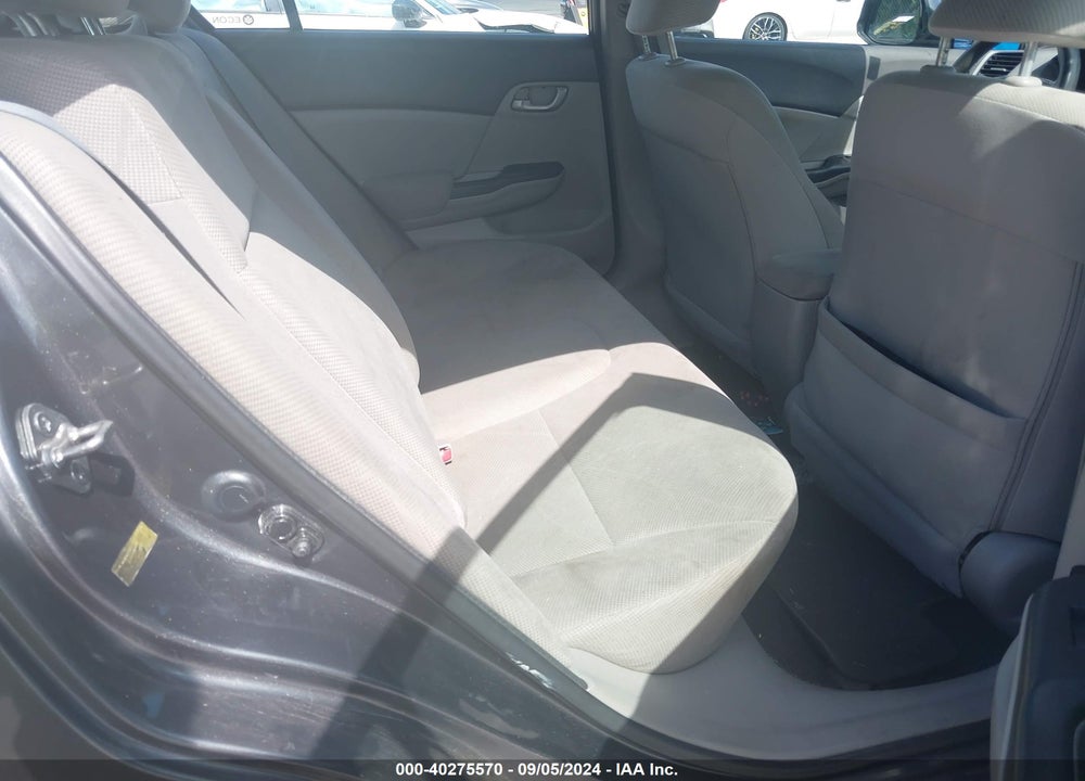 2012 HONDA CIVIC LX VIN: 19XFB2F58CE347302