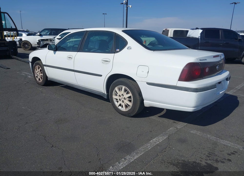 2000 CHEVROLET IMPALA VIN: 2G1WF55E2Y9164466