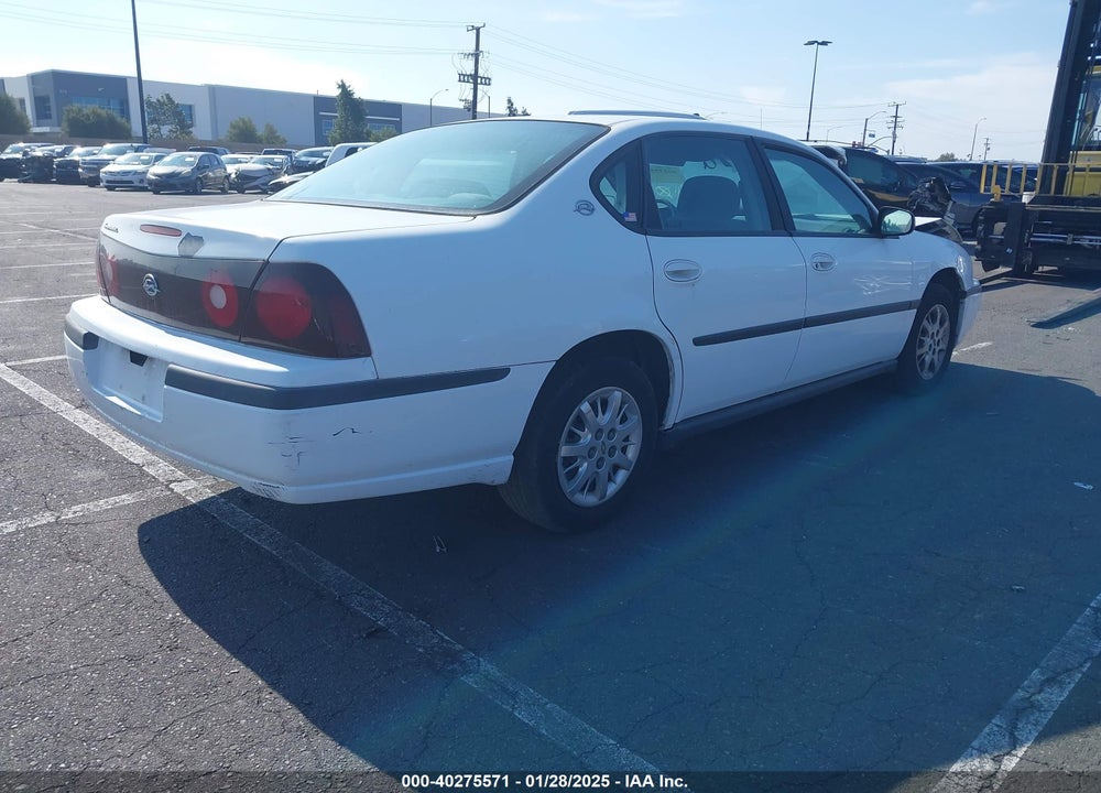 2000 CHEVROLET IMPALA VIN: 2G1WF55E2Y9164466