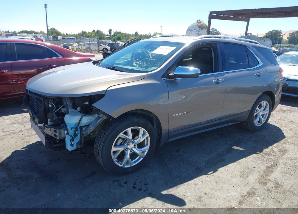 2018 CHEVROLET EQUINOX PREMIER VIN: 3GNAXMEV9JL117812