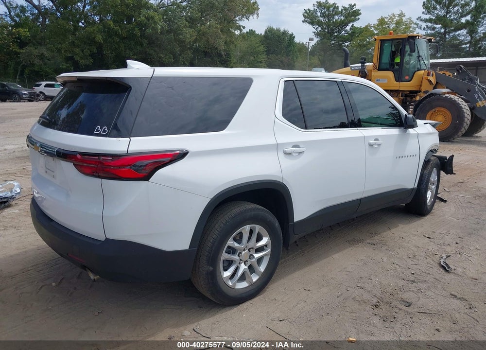 2022 CHEVROLET TRAVERSE FWD LS VIN: 1GNERFKW0NJ120227