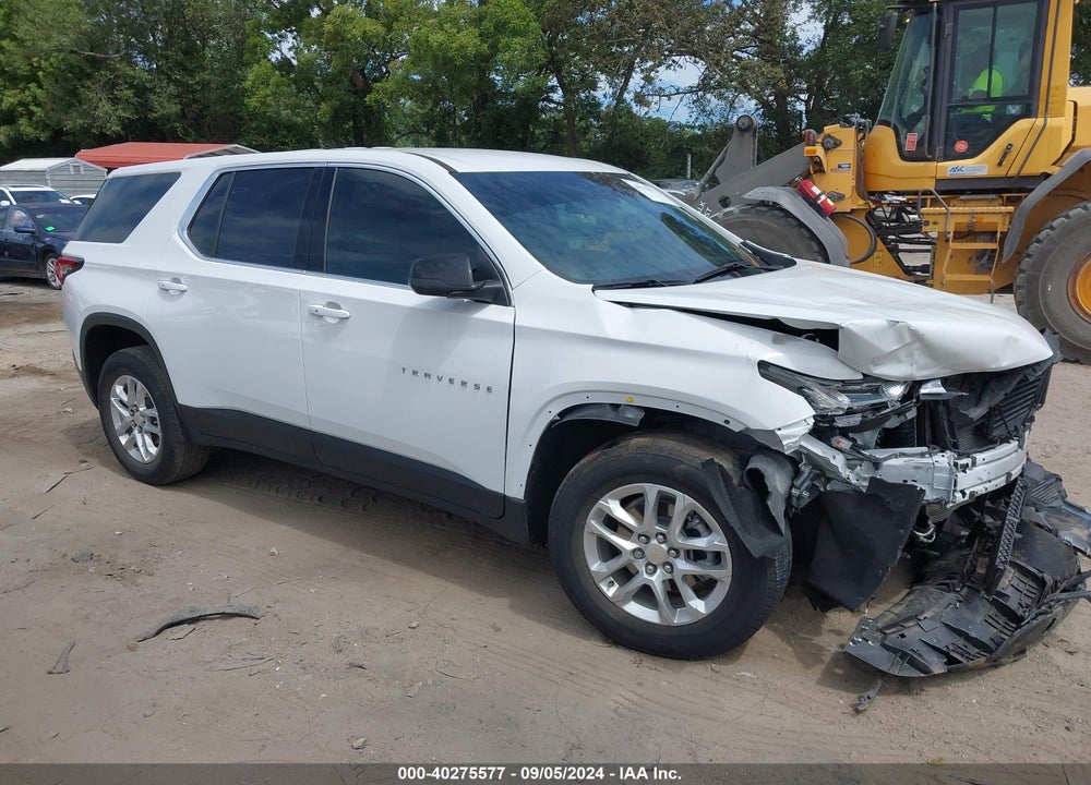 2022 CHEVROLET TRAVERSE FWD LS VIN: 1GNERFKW0NJ120227