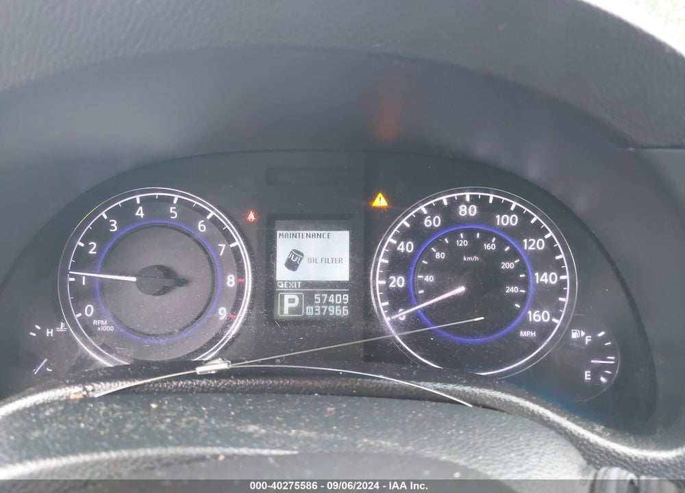 2013 INFINITI G37X VIN: JN1CV6AR5DM766208