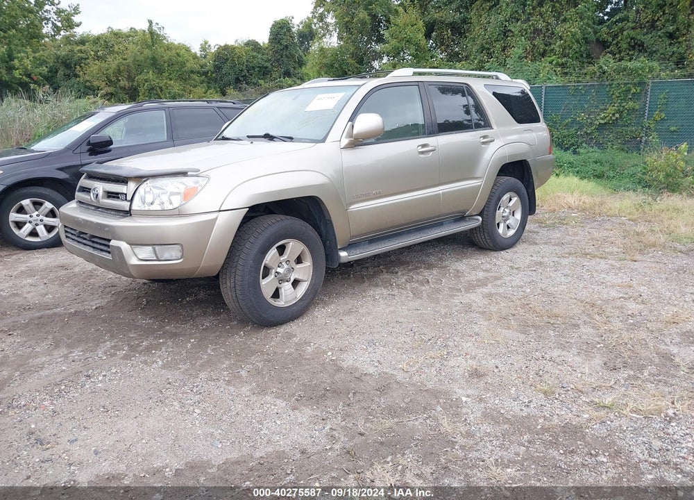 2004 TOYOTA 4RUNNER LIMITED V8 VIN: JTEBT17R048017751