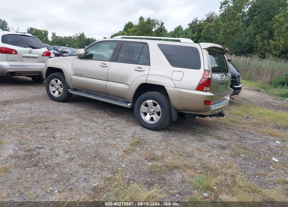 2004 TOYOTA 4RUNNER LIMITED V8 VIN: JTEBT17R048017751