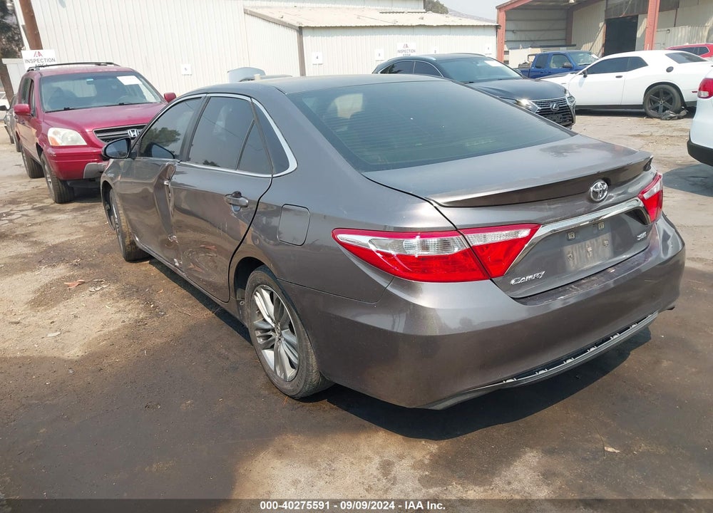 2015 TOYOTA CAMRY SE VIN: 4T1BF1FK9FU491784