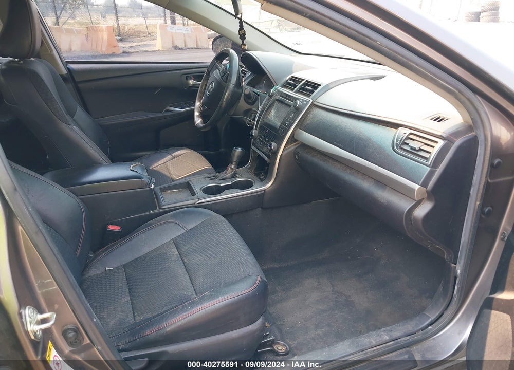 2015 TOYOTA CAMRY SE VIN: 4T1BF1FK9FU491784