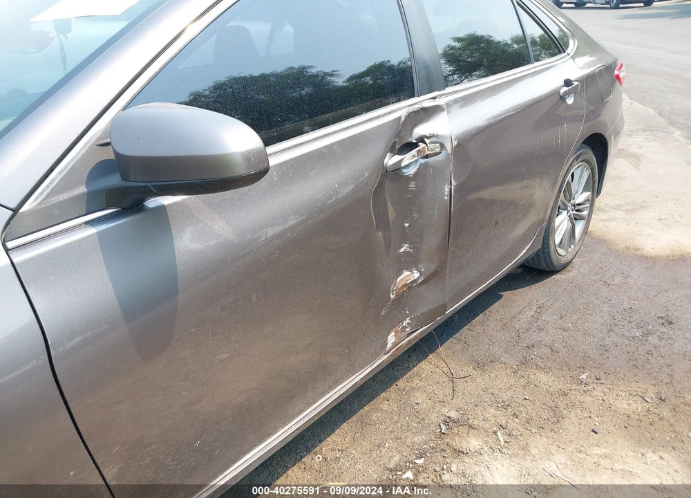 2015 TOYOTA CAMRY SE VIN: 4T1BF1FK9FU491784