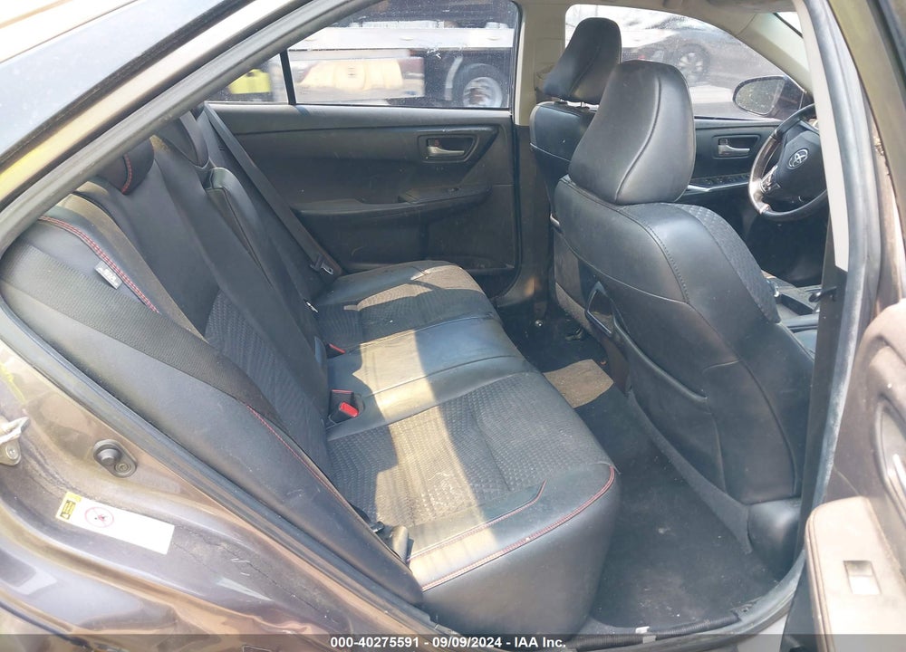 2015 TOYOTA CAMRY SE VIN: 4T1BF1FK9FU491784