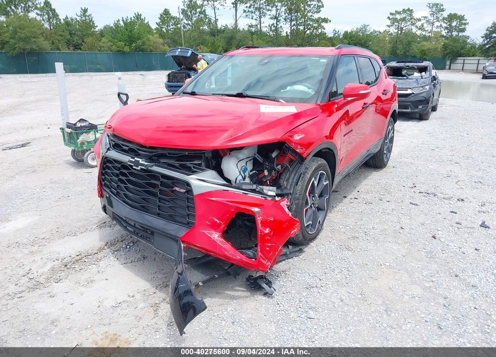 2022 CHEVROLET BLAZER FWD RS VIN: 3GNKBERS0NS200565