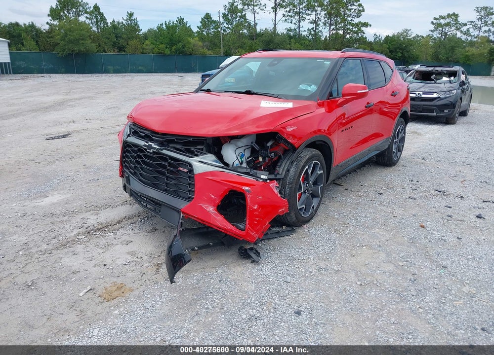 2022 CHEVROLET BLAZER FWD RS VIN: 3GNKBERS0NS200565