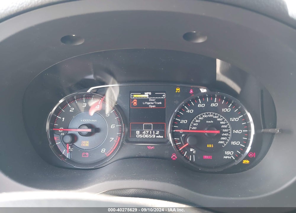 2020 SUBARU WRX PREMIUM VIN: JF1VA1B63L9807483