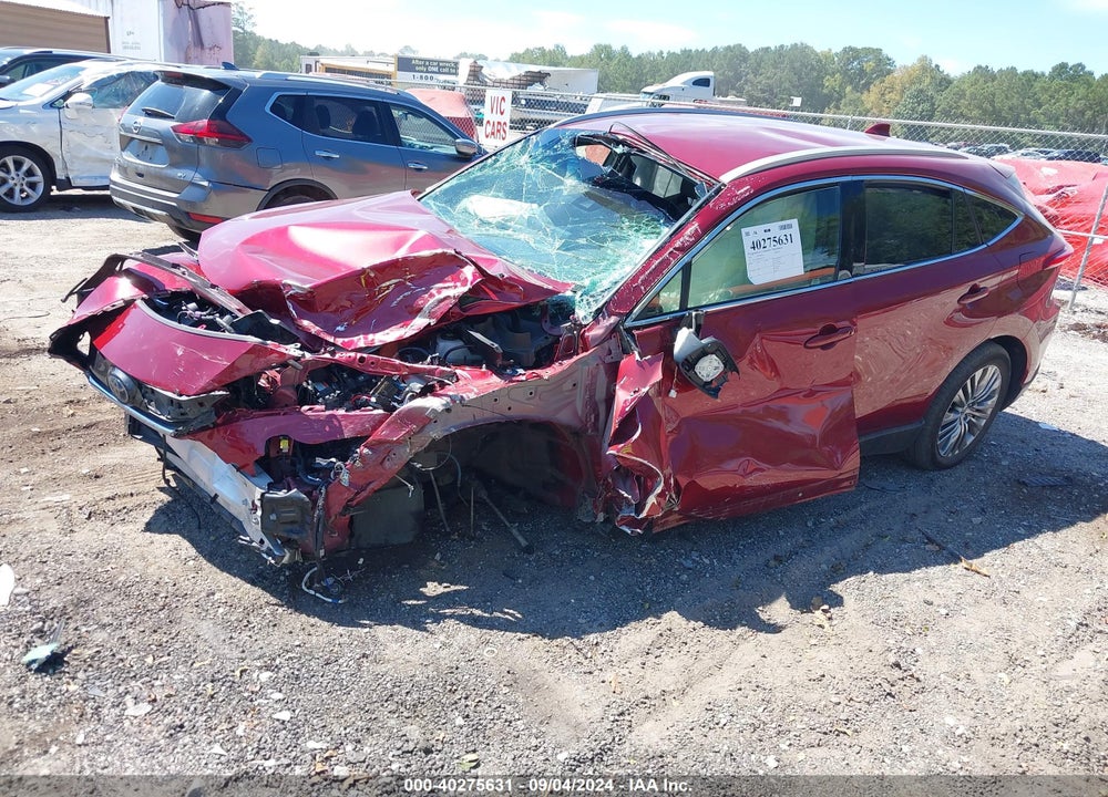 2022 TOYOTA VENZA XLE VIN: JTEAAAAH6NJ091915