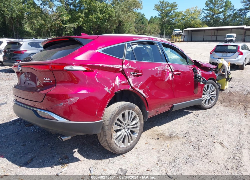 2022 TOYOTA VENZA XLE VIN: JTEAAAAH6NJ091915
