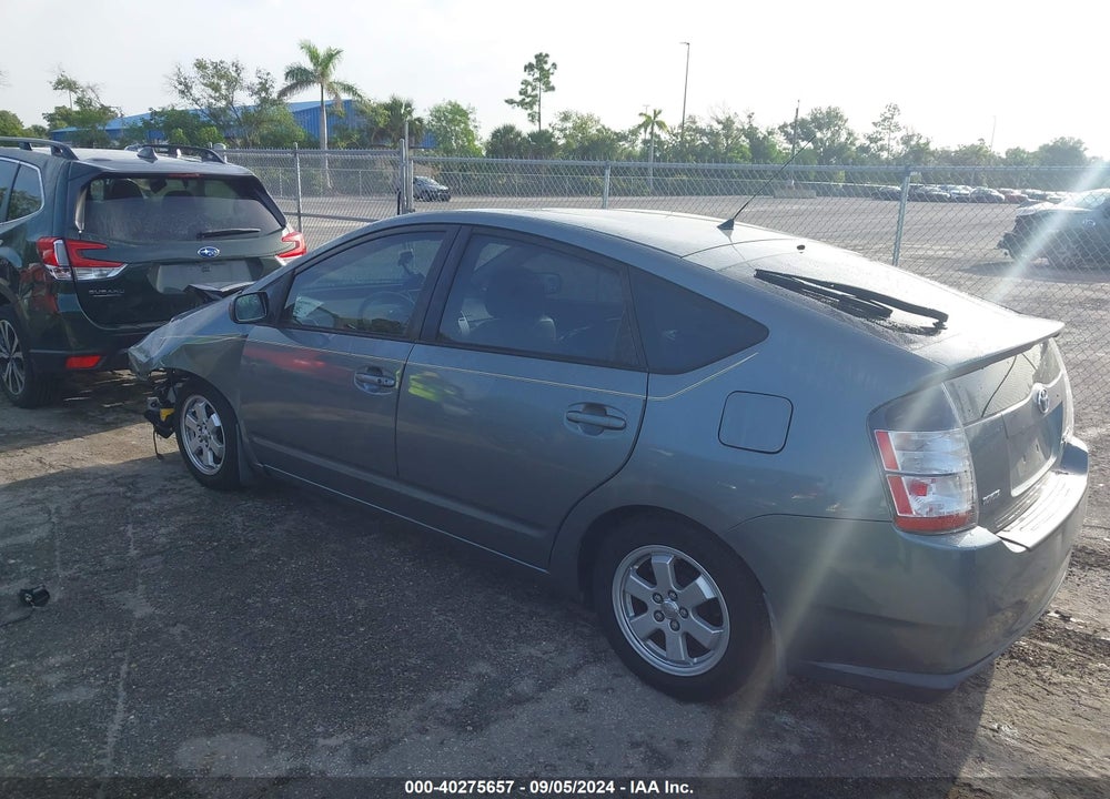 2005 TOYOTA PRIUS VIN: JTDKB20U953047339