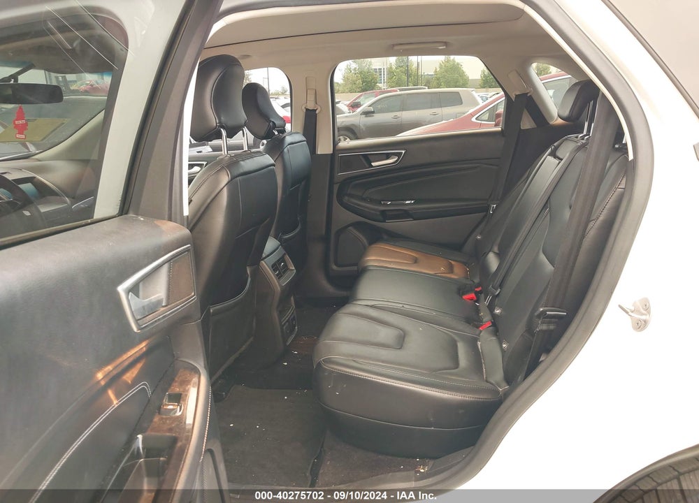 2015 FORD EDGE TITANIUM VIN: 2FMTK4K85FBB81536