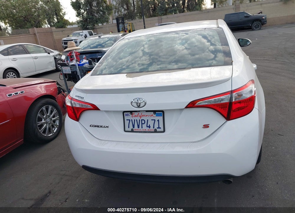 2015 TOYOTA COROLLA S VIN: 5YFBURHE1FP226175