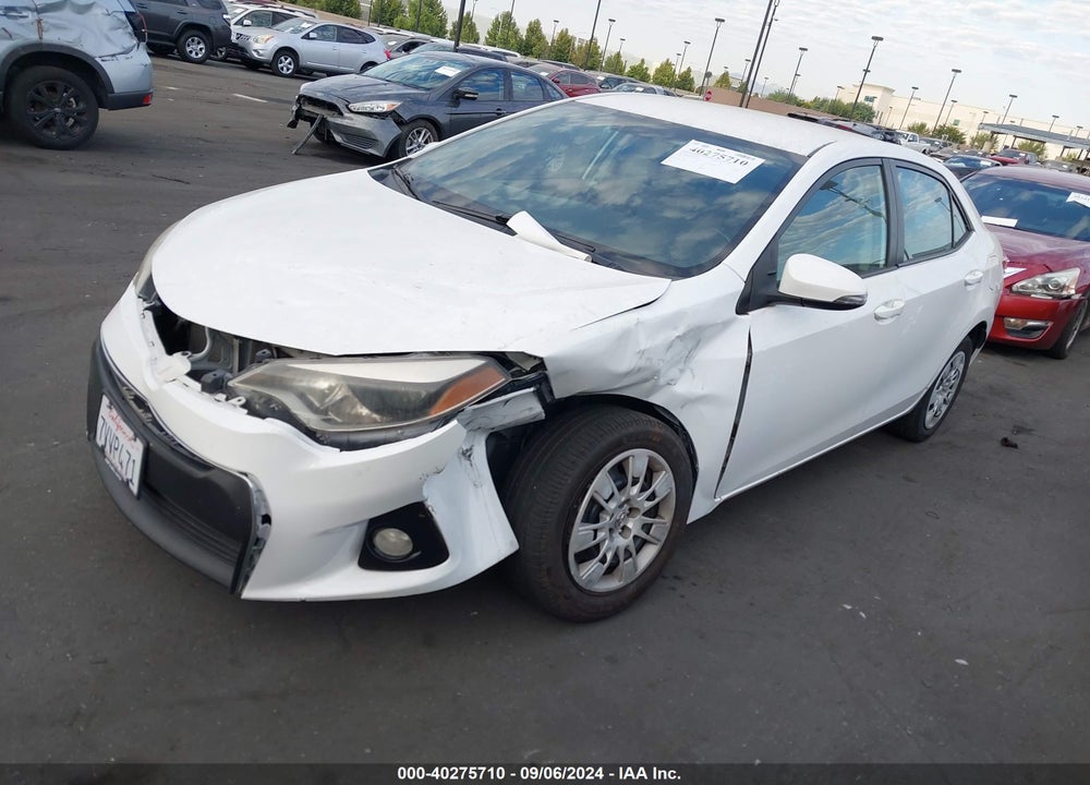2015 TOYOTA COROLLA S VIN: 5YFBURHE1FP226175