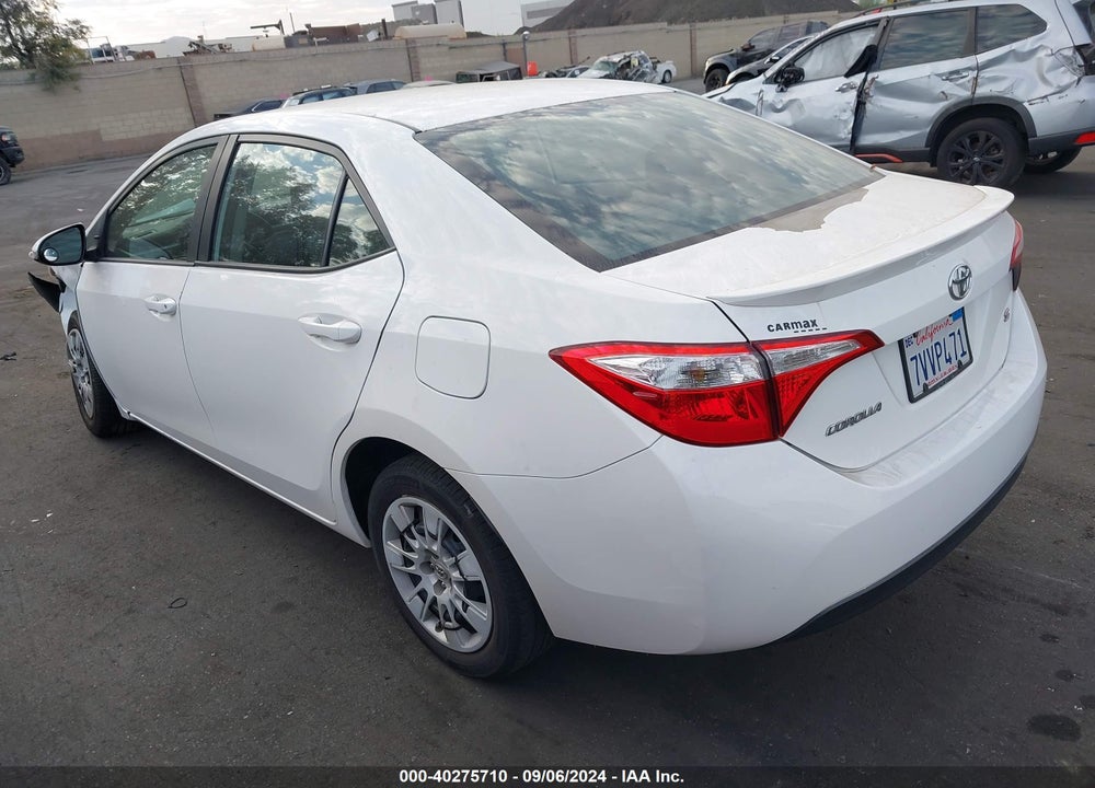 2015 TOYOTA COROLLA S VIN: 5YFBURHE1FP226175
