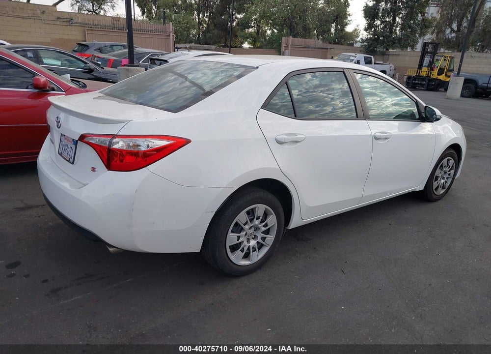 2015 TOYOTA COROLLA S VIN: 5YFBURHE1FP226175