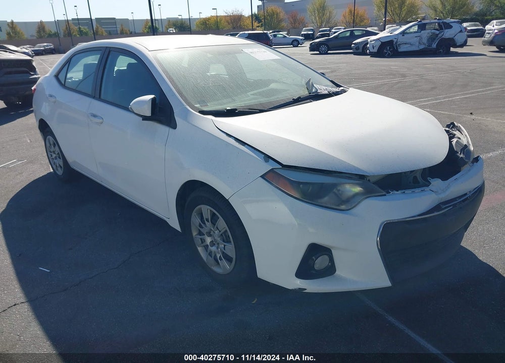 2015 TOYOTA COROLLA S VIN: 5YFBURHE1FP226175