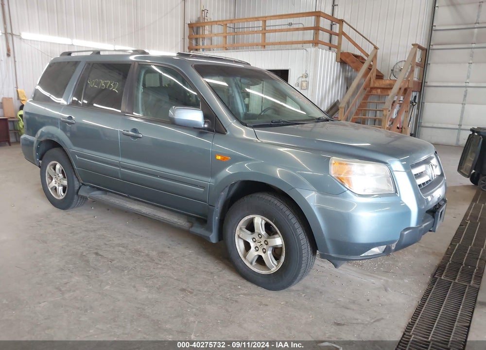 2006 HONDA PILOT EX-L VIN: 5FNYF18696B020094