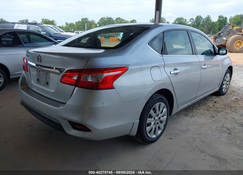 2016 NISSAN SENTRA S VIN: 3N1AB7AP1GY312706