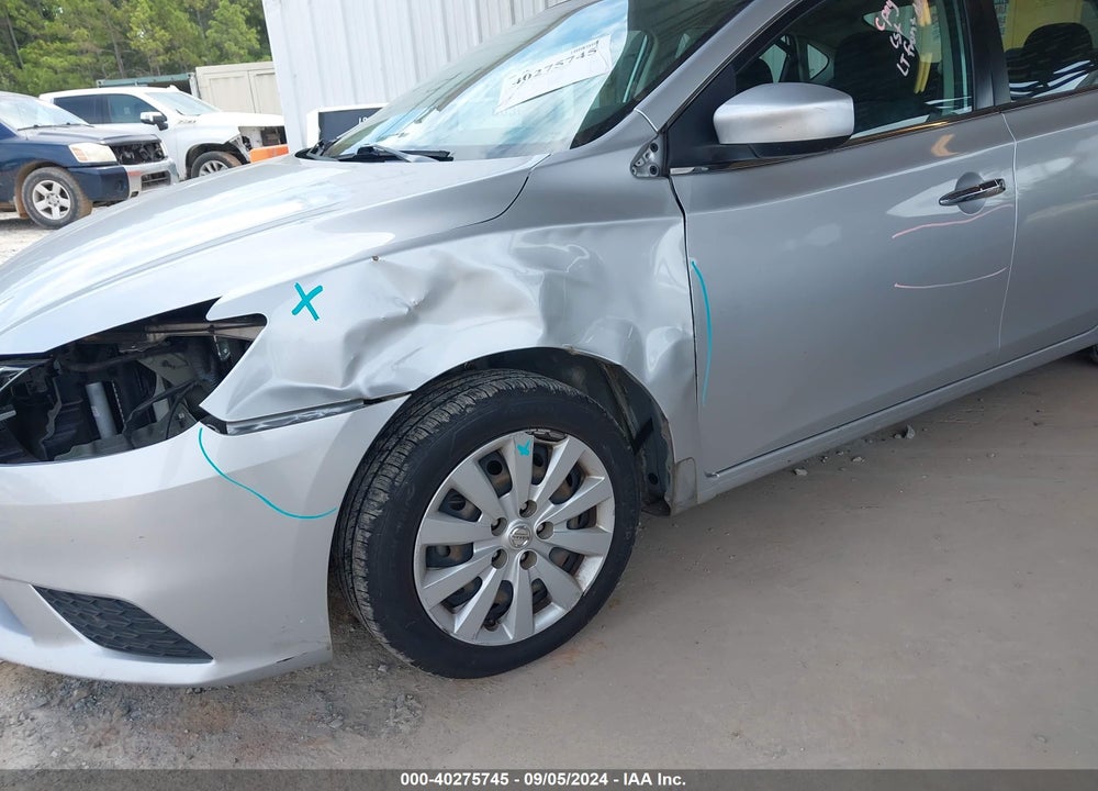 2016 NISSAN SENTRA S VIN: 3N1AB7AP1GY312706