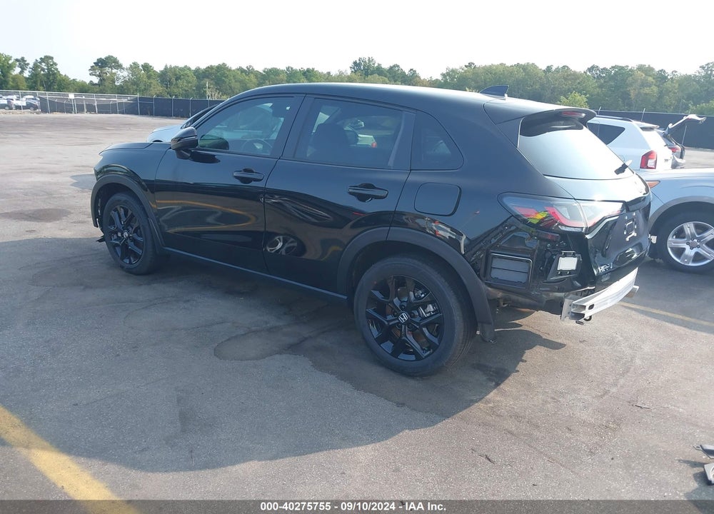 2024 HONDA HR-V 2WD SPORT/2WD SPORT W/O BSI VIN: 3CZRZ1H53RM741864