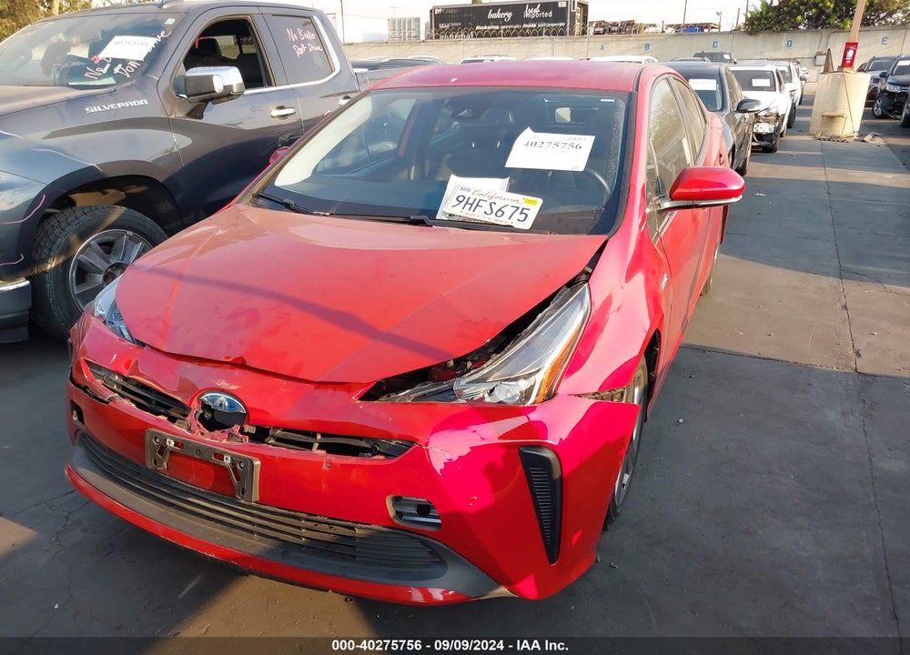 2020 TOYOTA PRIUS LIMITED VIN: JTDKARFU3L3111245