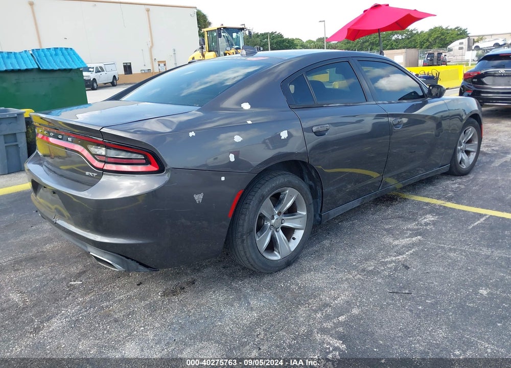 2016 DODGE CHARGER VIN: 2C3CDXHG5GH222930